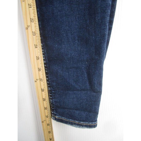 Silver Jeans 28 Boyfriend Western Glove Work Denim Pants Logo 31X31 - Picture 5 of 11